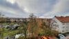 helle Dachgeschosswohnung mit französischen Balkon - Aussicht
